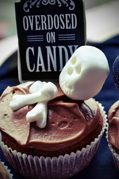 Cupcakes cu ciocolată / Spooky Halloween Cupcakes