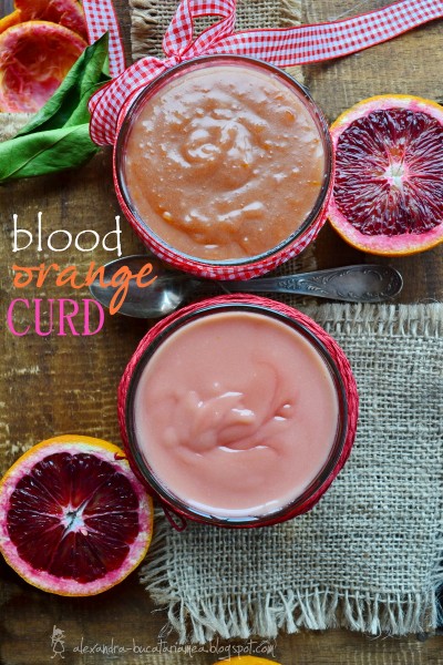 blood orange Curd – în 2 variante