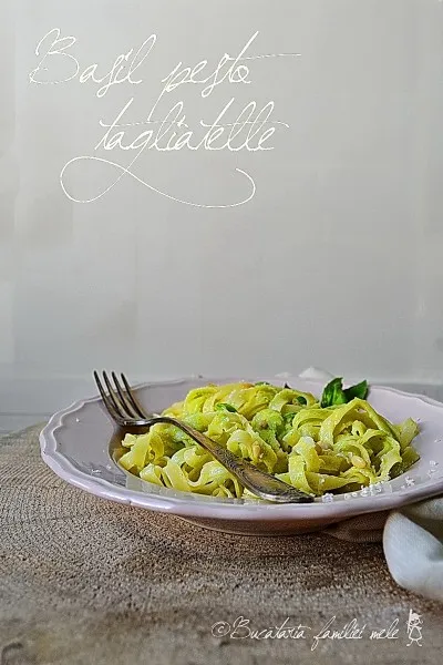Basil Pesto Tagliatelle