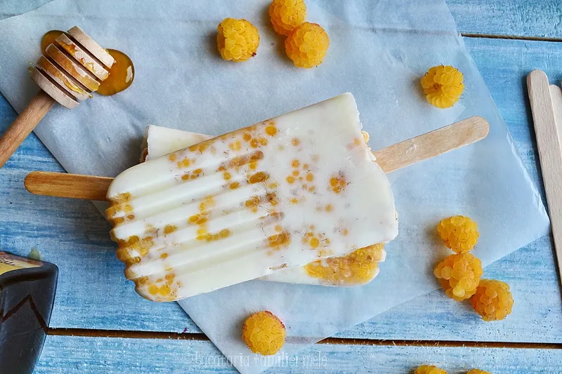 Popsicles cu zmeura