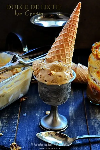 Înghețată de Dulce de Leche