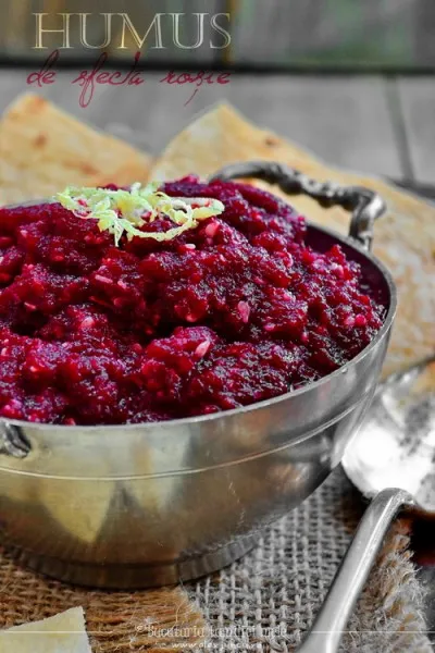 Humus de sfecla rosie