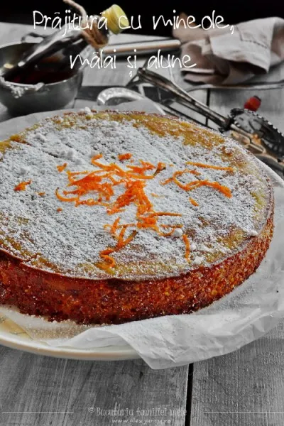 Prajitura cu mineole, malai si alune