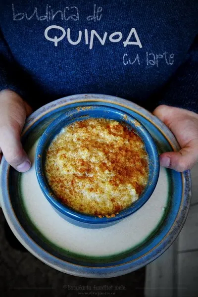Budinca de Quinoa cu lapte