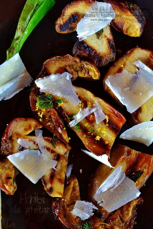 grilled porcini