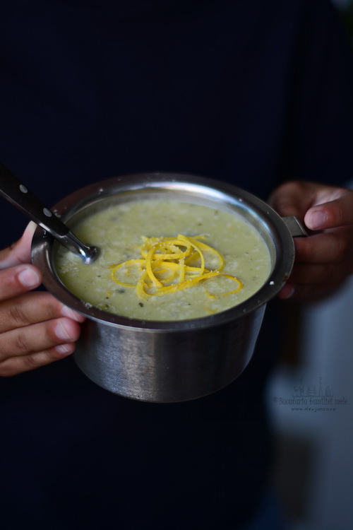 courgette cream soup