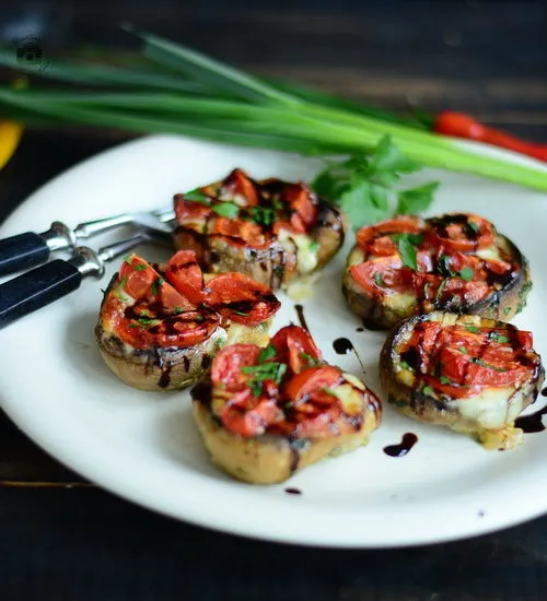 Ciuperci caprese