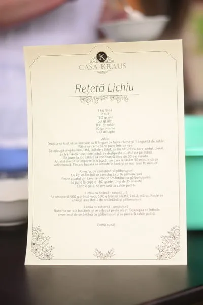 reteta lichiu
