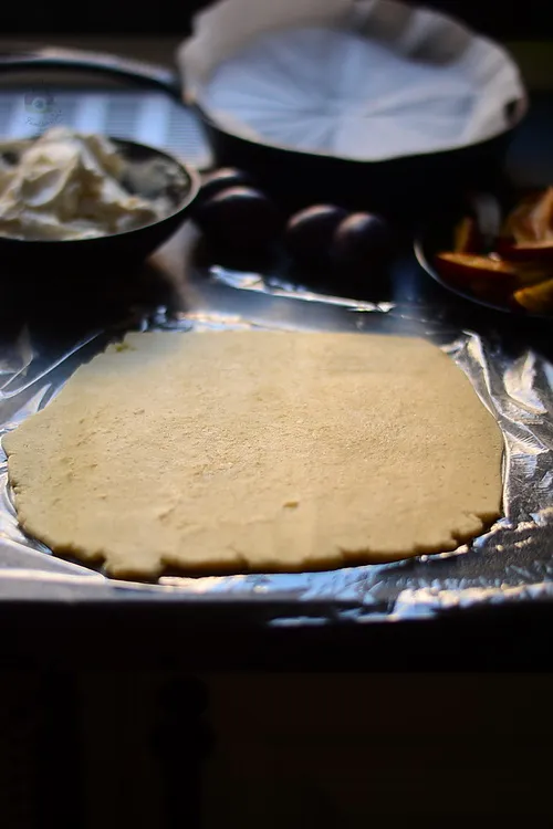 Galette cu prune si mascarpone, pate brisee, Pâte Brisée, Tarta cu prune, alex juncu, bucataria familiei mele