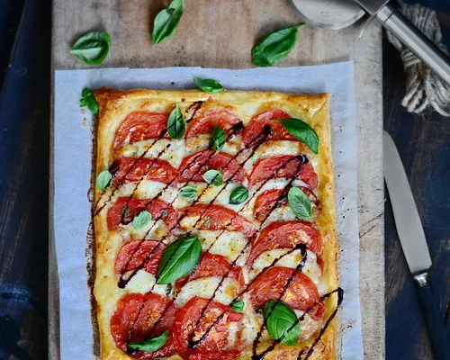 Tarta caprese