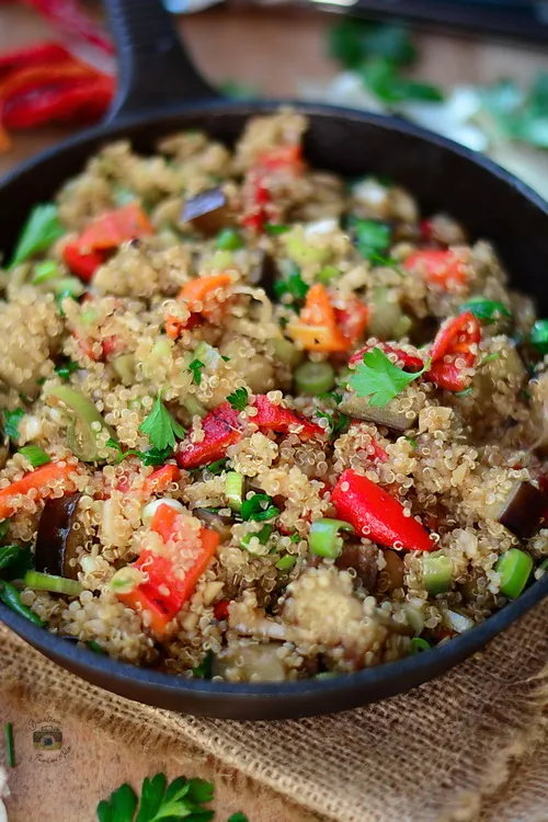 Quinoa cu legume - Bucataria familiei mele - Alex Juncu