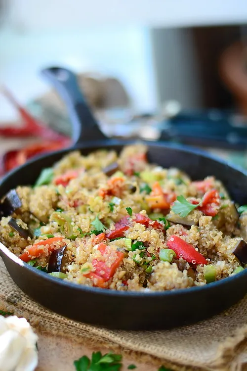Quinoa cu legume - Bucataria familiei mele - Alex Juncu