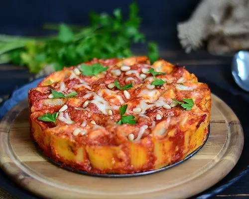 Paste cu 4 brânze – paccheri quatro formaggi