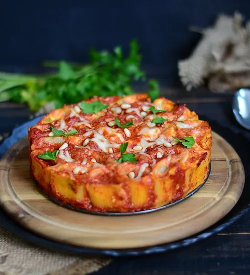 Paste cu 4 brânze – paccheri quatro formaggi