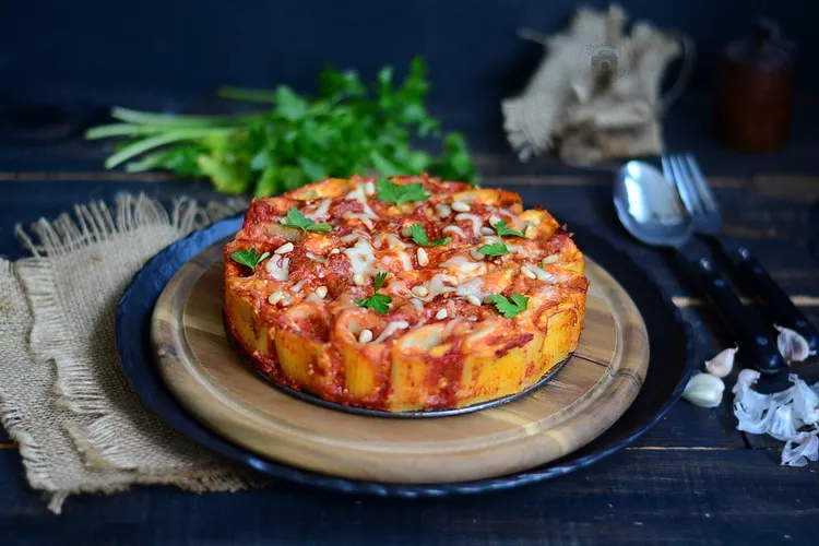 Paste cu 4 brânzeturi – paccheri quatro formaggi, gratinate -Bucataria familiei mele - Alex Juncu
