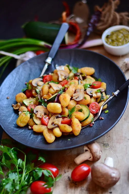 Gnocchi prăjiți