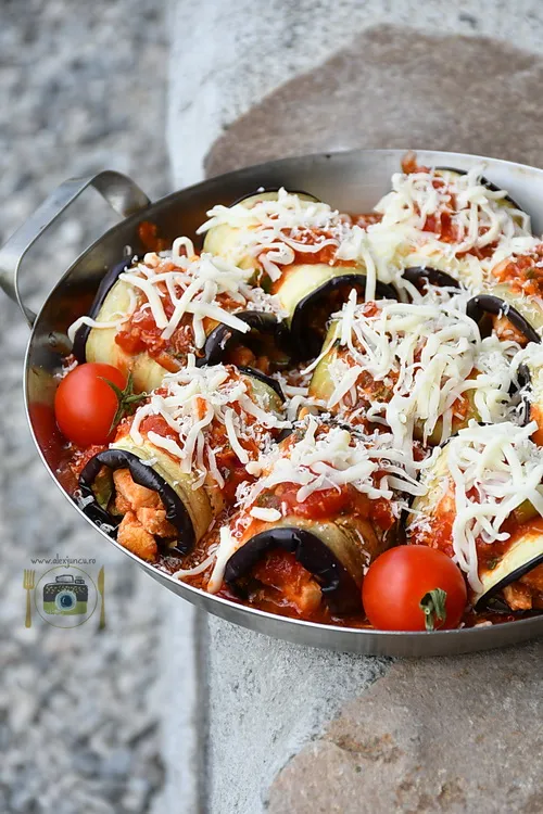 vinete cu mozzarella si marinara