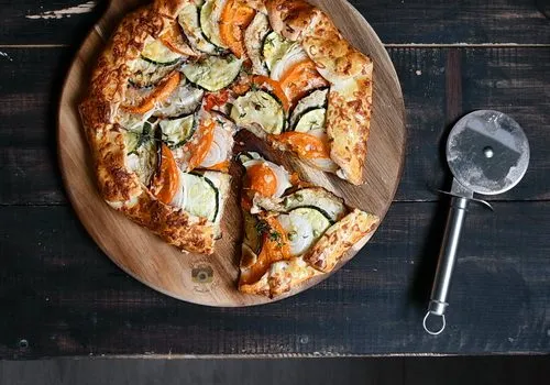 Ratatouille Galette / Tartă rustică cu legume