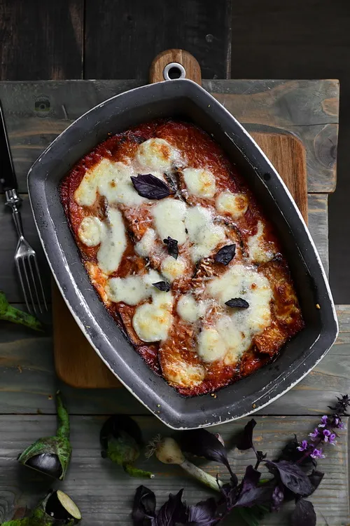 Eggplant Parmigiana - Bucătăria familiei mele - alexjuncu.ro