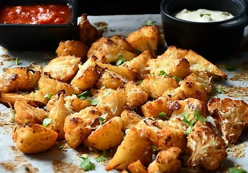 Conopidă la cuptor cu ranch dressing