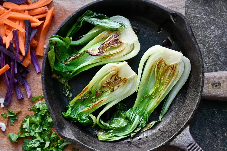 Bok Choy la tigaie - Bucătăria familiei mele - www.alexjuncu.ro