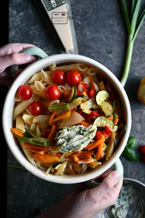Pasta primavera- Bucătăria familiei mele- www.alexjuncu.ro