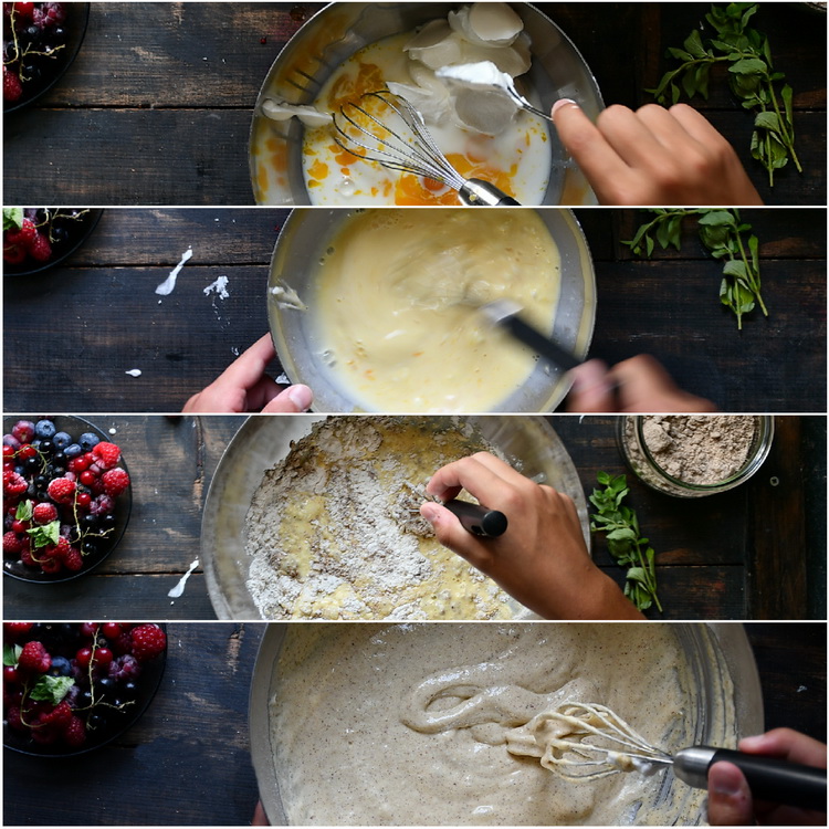 Aluat pancake - Bucătăria familiei mele - www.alexjuncu.ro
