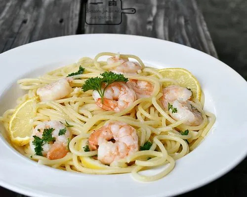 Spaghete cu creveți