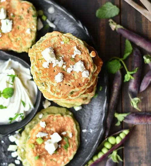 Pancakes cu mazăre