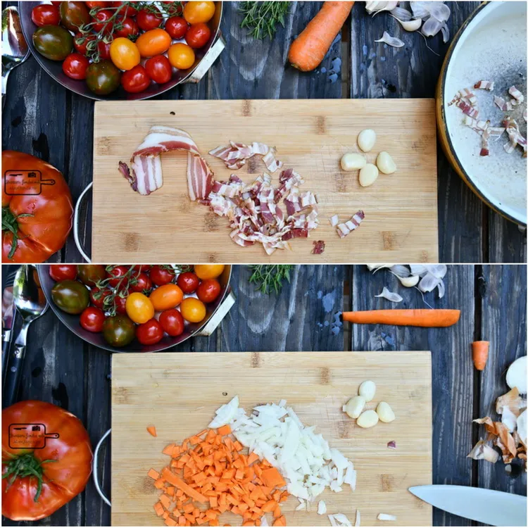 Legume pentru supa de roșii- Bucătăria familiei mele - www.alexjuncu.ro