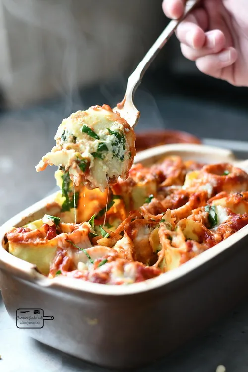 Lasagna rolls - Bucătăria familiei mele - www.alexjuncu.ro
