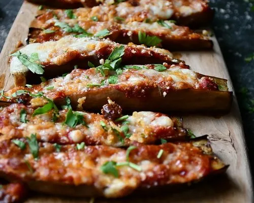 Parmigiana de vinete japoneze