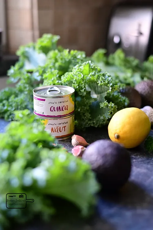 Salata de kale cu Bonduelle- Bucătăria familiei mele - www.alexjuncu.ro