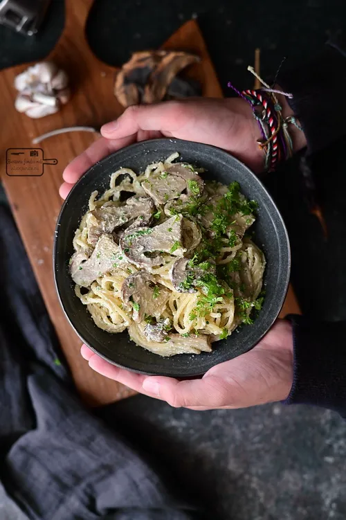Paste cu ricotta și hribi - Bucătăria familiei mele - www.alexjuncu.ro