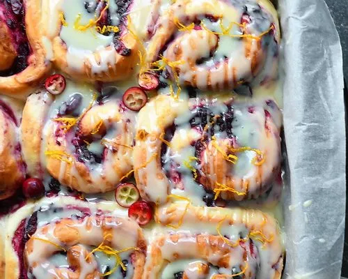 Melci cu merișoare / Cranberry rolls