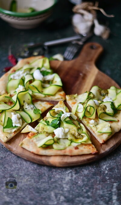 Pizza cu zucchini
