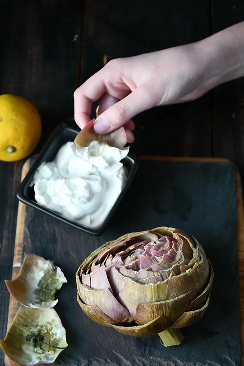 Aioli cu anghinare - Bucătăria familiei mele -www.alexjuncu.ro