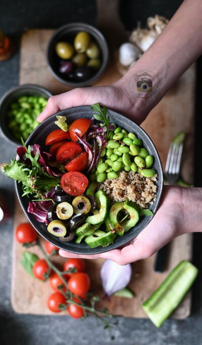 Salată de quinoa cu edamame / Quinoa Buddha Bowl