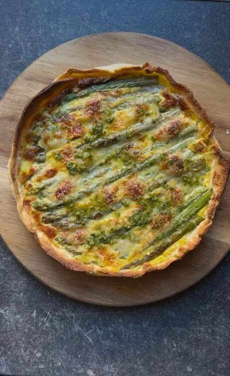  tarta cu sparanghel 