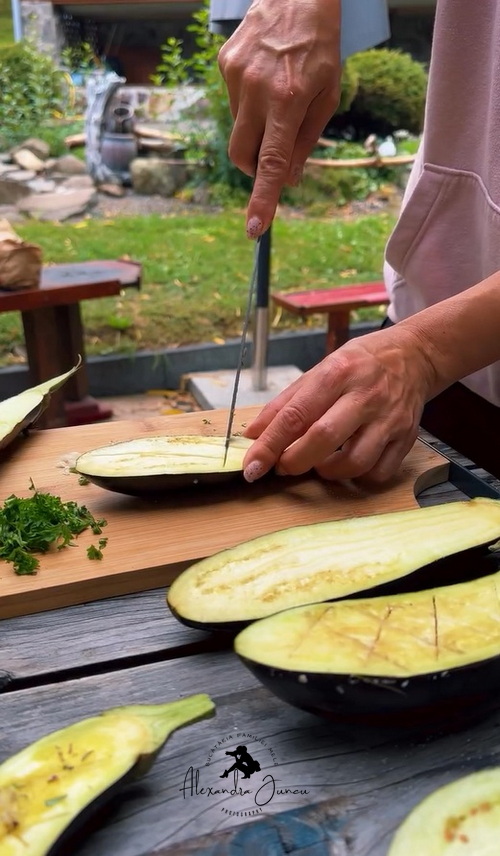 Vinete crestate - Bucataria familiei mele - www.alexjuncu.ro